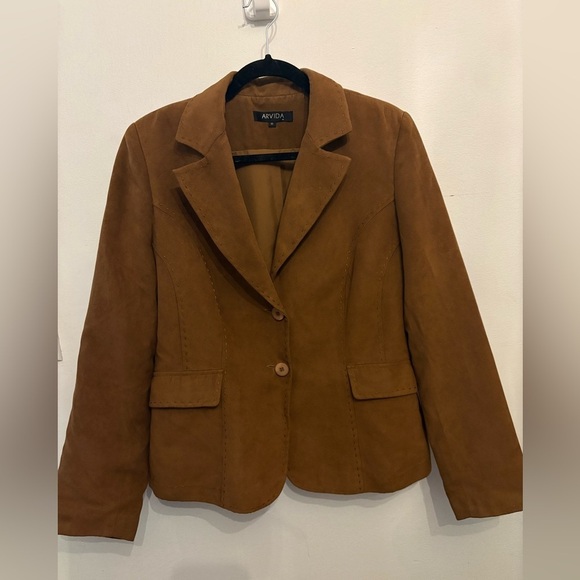 arvida Jackets & Blazers - Women's Tan Blazer